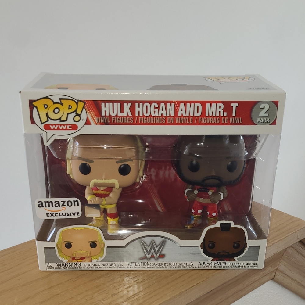Funko Pop WWE Hulk Hogan & Mr. T Exclusive Set